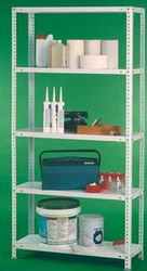 estanteria metalica blanca